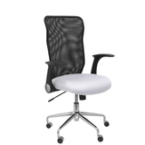 Silla de oficina Piqueras y Crespo Minaya Malla + Bali - Ref. fabricante 4031BALI10 - Negro / Blanco