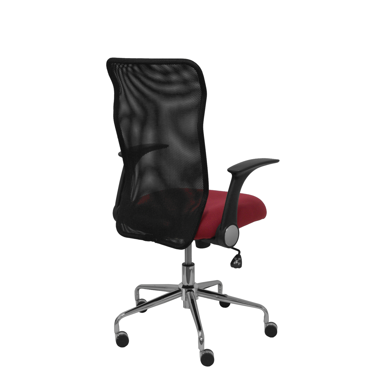 Silla de oficina Piqueras y Crespo Minaya Malla + Bali - Ref. fabricante 4031BALI10 - Negro / Granate