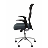 Silla de oficina Piqueras y Crespo Minaya Malla + Bali - Ref. fabricante 4031BALI10 - Negro / Gris Oscuro