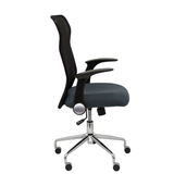 Silla de oficina Piqueras y Crespo Minaya Malla + Bali - Ref. fabricante 4031BALI10 - Negro / Gris Oscuro