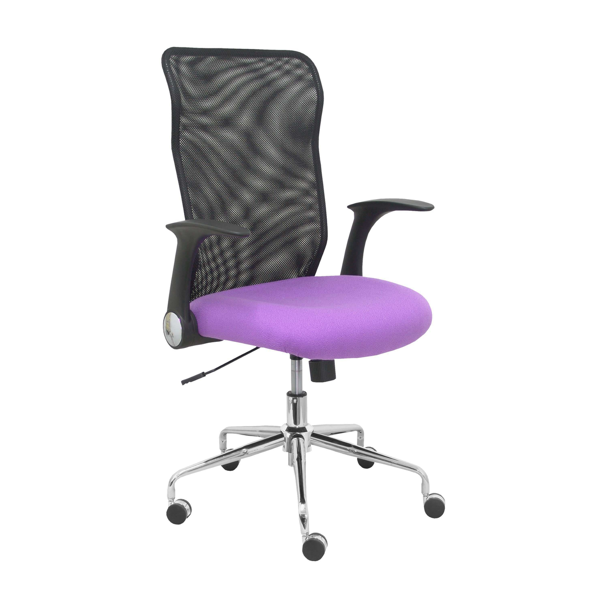 Silla de oficina Piqueras y Crespo Minaya Malla + Bali - Ref. fabricante 4031BALI10 - Negro / Lila