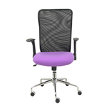 Silla de oficina Piqueras y Crespo Minaya Malla + Bali - Ref. fabricante 4031BALI10 - Negro / Lila