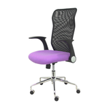 Silla de oficina Piqueras y Crespo Minaya Malla + Bali - Ref. fabricante 4031BALI10 - Negro / Lila