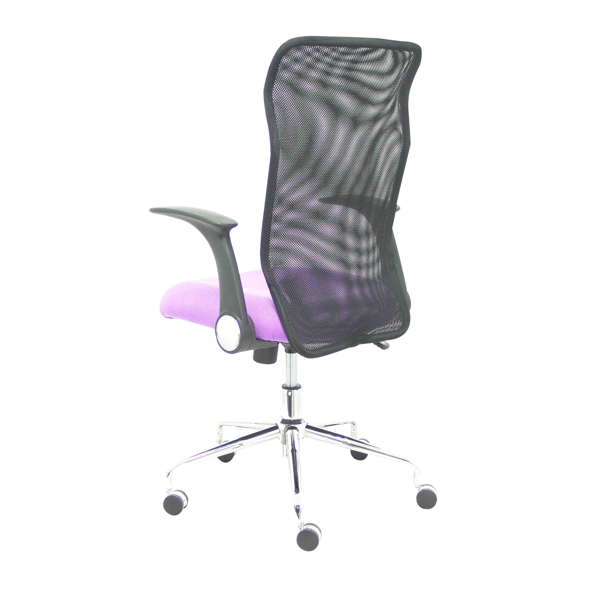 Silla de oficina Piqueras y Crespo Minaya Malla + Bali - Ref. fabricante 4031BALI10 - Negro / Lila