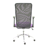Silla de oficina Piqueras y Crespo Minaya Malla + Bali - Ref. fabricante 4031BALI10 - Negro / Lila