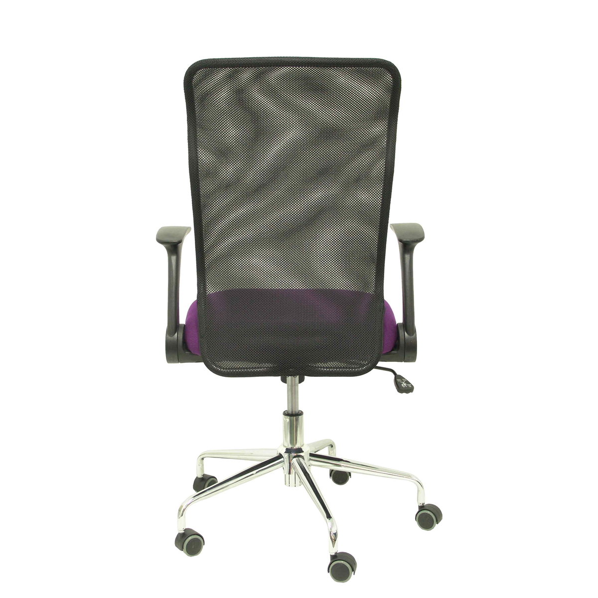 Silla de oficina Piqueras y Crespo Minaya Malla + Bali - Ref. fabricante 4031BALI10 - Negro / Morado