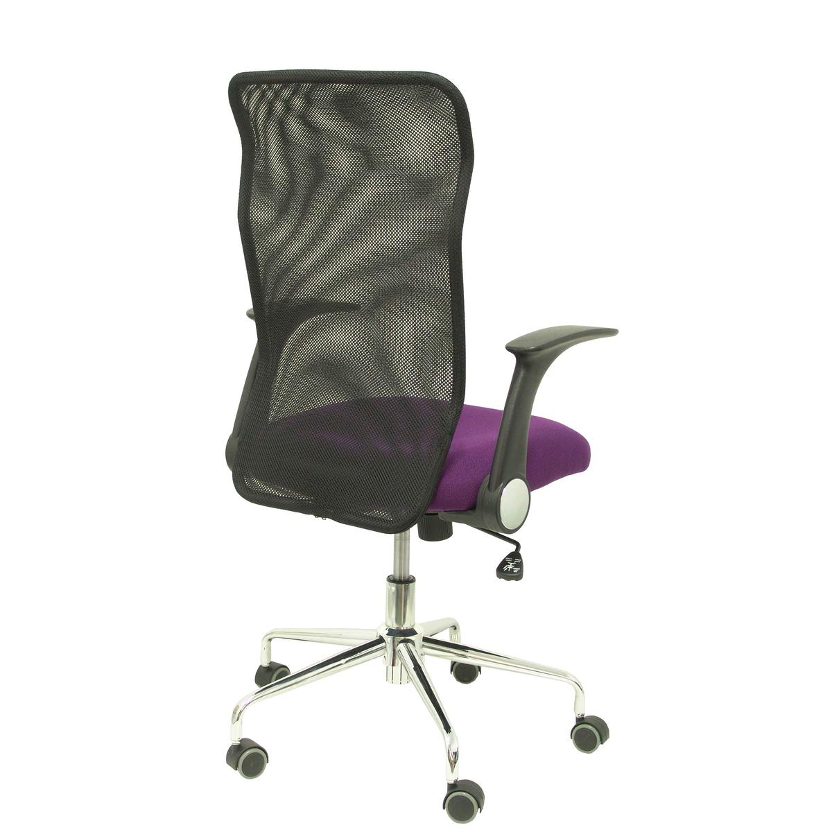 Silla de oficina Piqueras y Crespo Minaya Malla + Bali - Ref. fabricante 4031BALI10 - Negro / Morado