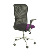 Silla de oficina Piqueras y Crespo Minaya Malla + Bali - Ref. fabricante 4031BALI10 - Negro / Morado