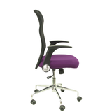 Silla de oficina Piqueras y Crespo Minaya Malla + Bali - Ref. fabricante 4031BALI10 - Negro / Morado