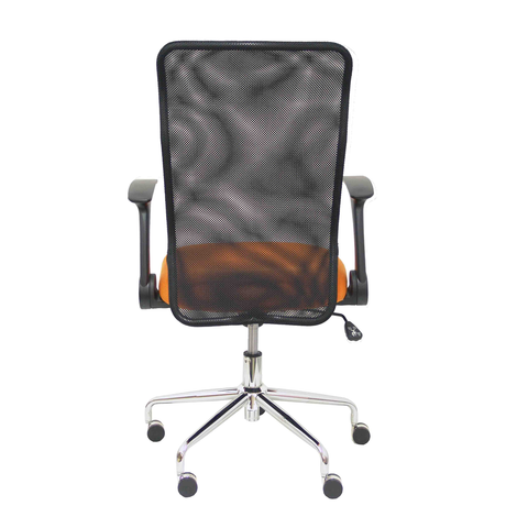 Silla de oficina Piqueras y Crespo Minaya Malla + Bali - Ref. fabricante 4031BALI10 - Negro / Naranja