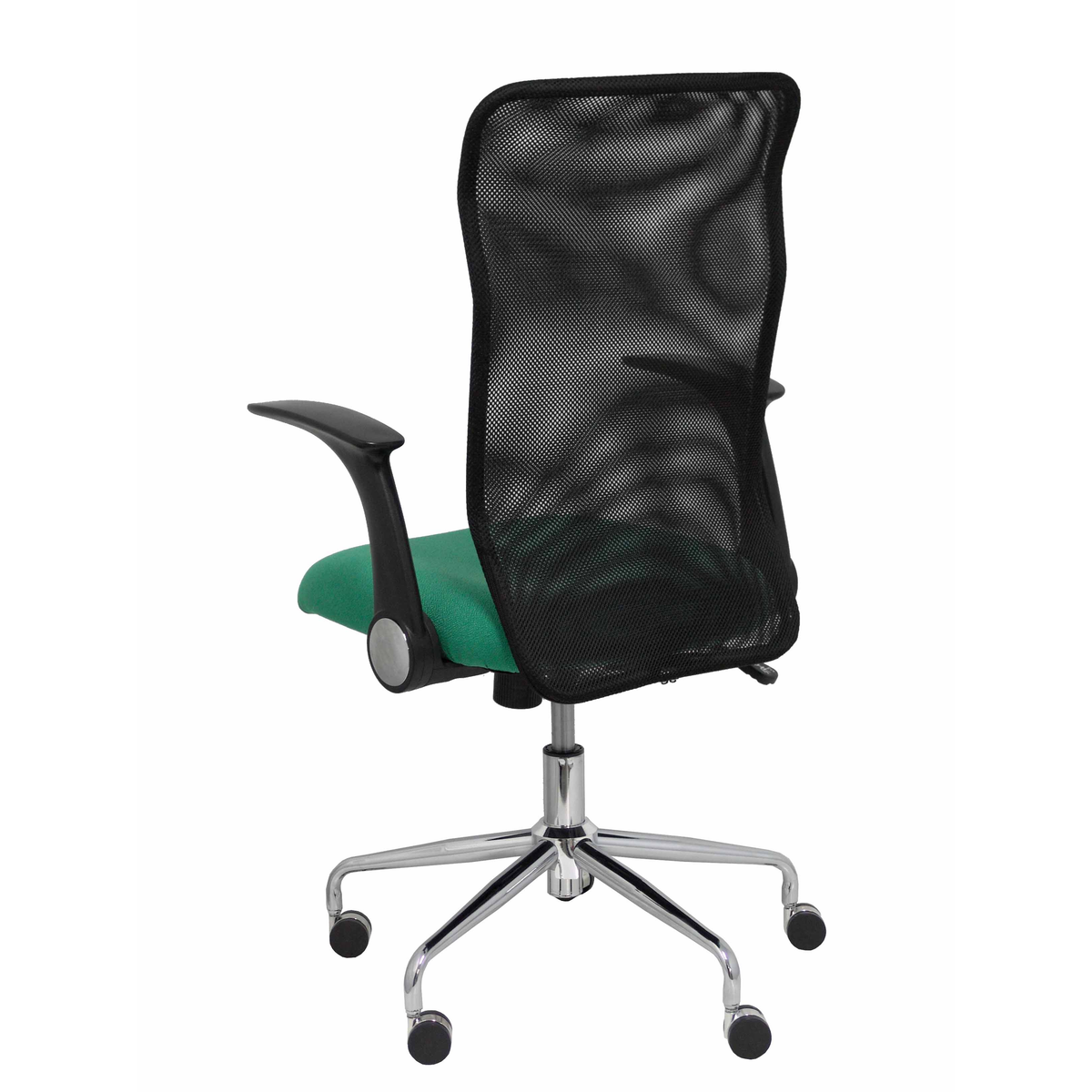 Silla de oficina Piqueras y Crespo Minaya Malla + Bali - Ref. fabricante 4031BALI10 - Negro / Verde Esmeralda