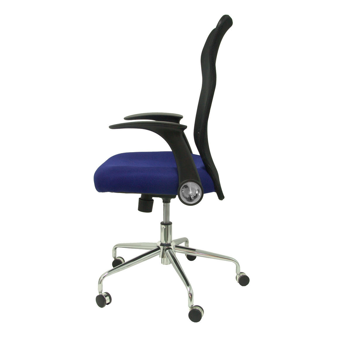Silla de oficina Piqueras y Crespo Minaya Malla - Negro / Azul