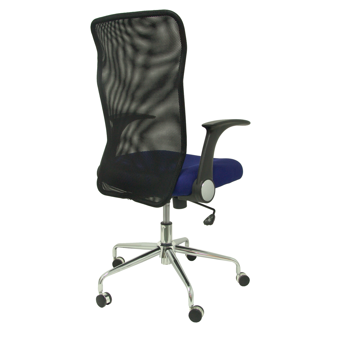 Silla de oficina Piqueras y Crespo Minaya Malla - Negro / Azul