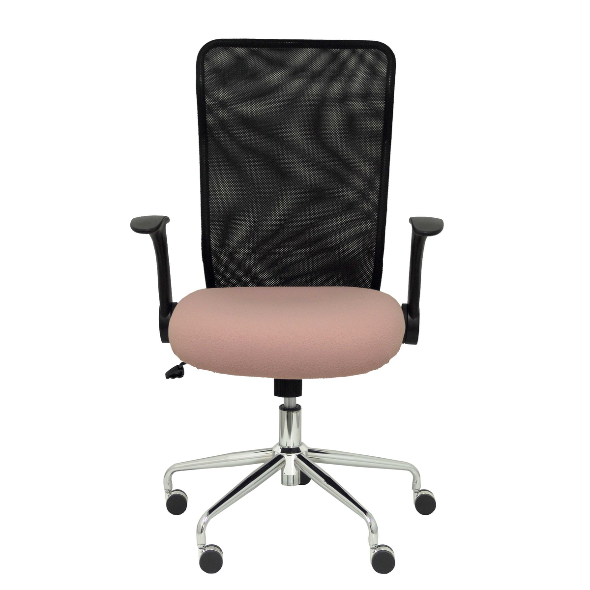 Silla de oficina Piqueras y Crespo Minaya Malla + Bali - Ref. fabricante 4031BALI710 - Negro / Rosa