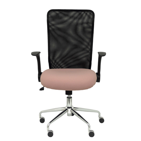 Silla de oficina Piqueras y Crespo Minaya Malla + Bali - Ref. fabricante 4031BALI710 - Negro / Rosa