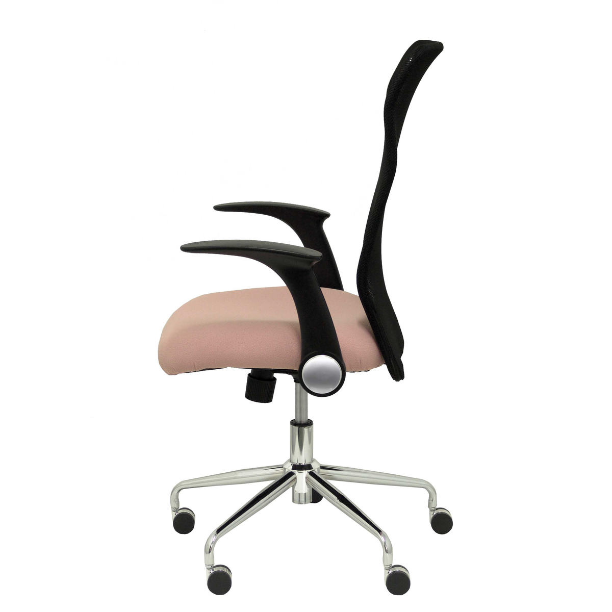 Silla de oficina Piqueras y Crespo Minaya Malla + Bali - Ref. fabricante 4031BALI710 - Negro / Rosa