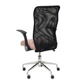Silla de oficina Piqueras y Crespo Minaya Malla + Bali - Ref. fabricante 4031BALI710 - Negro / Rosa