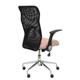 Silla de oficina Piqueras y Crespo Minaya Malla + Bali - Ref. fabricante 4031BALI710 - Negro / Rosa