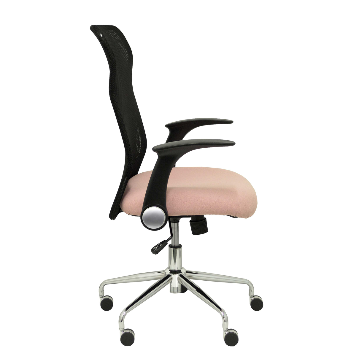 Silla de oficina Piqueras y Crespo Minaya Malla + Bali - Ref. fabricante 4031BALI710 - Negro / Rosa