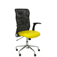 Silla de oficina Piqueras y Crespo Minaya Similpiel + Malla - Ref. fabricante 4031SP100 - Amarillo