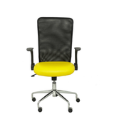Silla de oficina Piqueras y Crespo Minaya Similpiel + Malla - Ref. fabricante 4031SP100 - Amarillo
