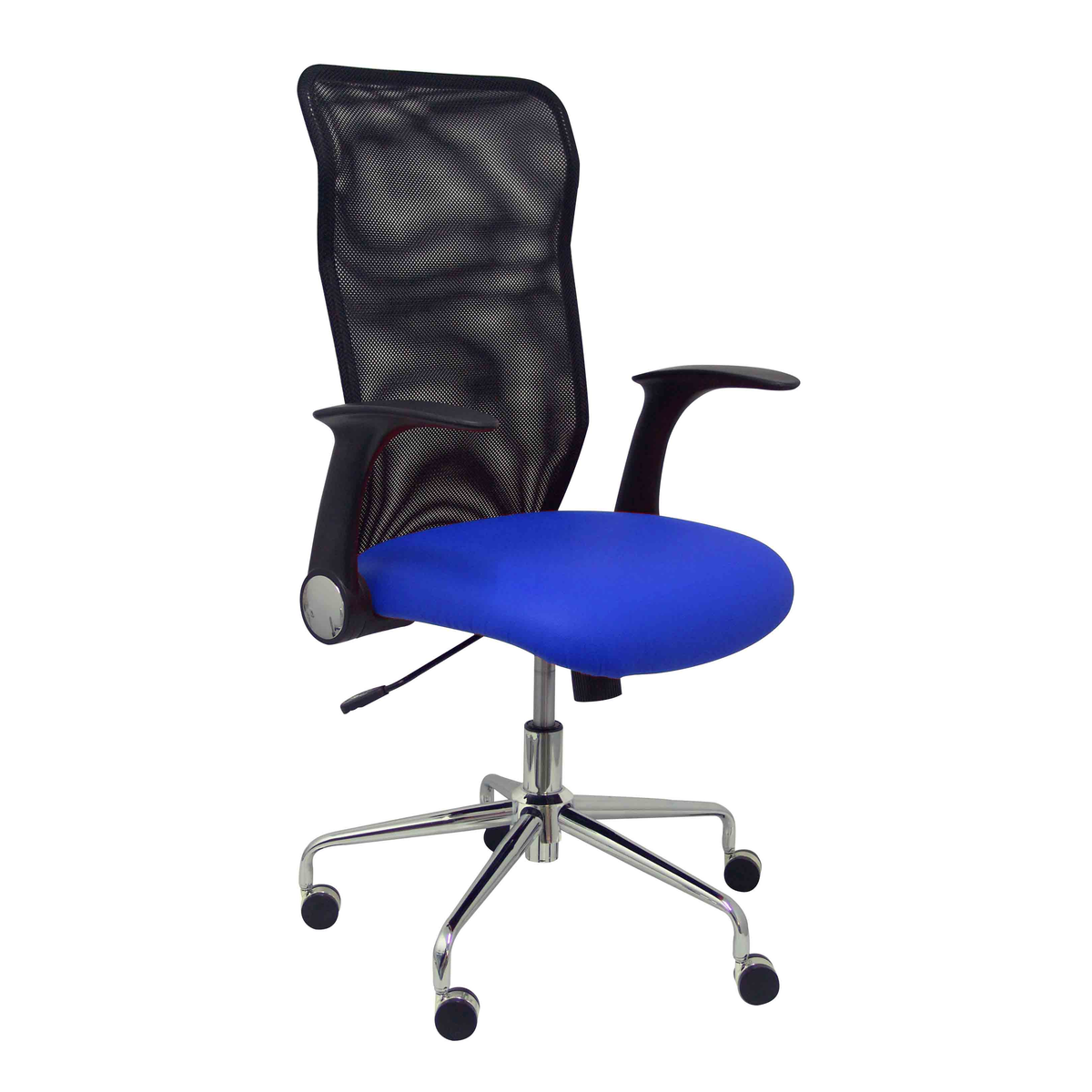 Silla de oficina Piqueras y Crespo Minaya Similpiel + Malla - Ref. fabricante 4031SP100 - Azul