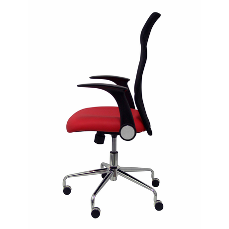 Silla de oficina Piqueras y Crespo Minaya Similpiel + Malla - Ref. fabricante 4031SP100 - Rojo