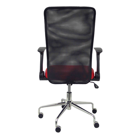 Silla de oficina Piqueras y Crespo Minaya Similpiel + Malla - Ref. fabricante 4031SP100 - Rojo