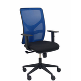 Silla de oficina Piqueras y Crespo Motilla Malla + Bali - Ref. fabricante 21SM229B229B10 - Azul / Negro
