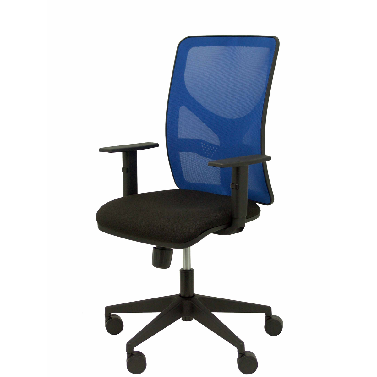 Silla de oficina Piqueras y Crespo Motilla Malla + Bali - Ref. fabricante 21SM229B229B10 - Azul / Negro