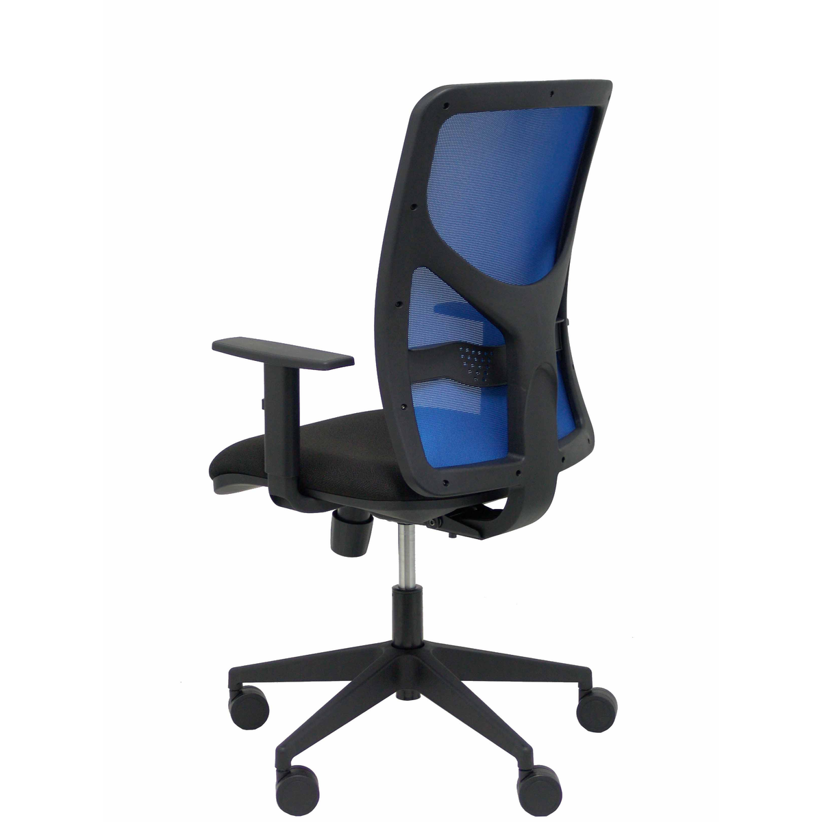 Silla de oficina Piqueras y Crespo Motilla Malla + Bali - Ref. fabricante 21SM229B229B10 - Azul / Negro