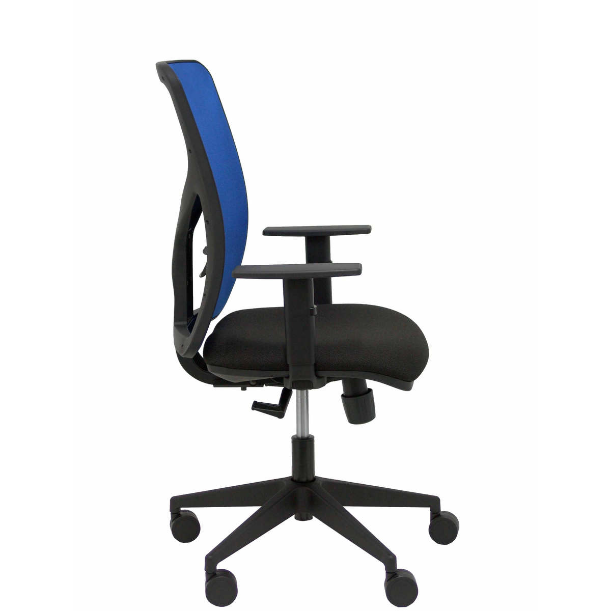 Silla de oficina Piqueras y Crespo Motilla Malla + Bali - Ref. fabricante 21SM229B229B10 - Azul / Negro