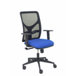 Silla de oficina Piqueras y Crespo Motilla Malla + Bali - Brazos - Ref. fabricante 21SBALI229B10 - Azul