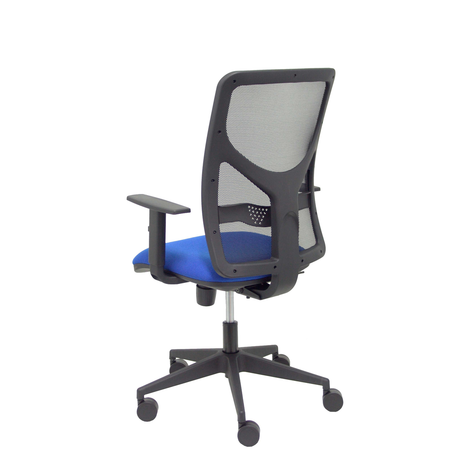 Silla de oficina Piqueras y Crespo Motilla Malla + Bali - Brazos - Ref. fabricante 21SBALI229B10 - Azul
