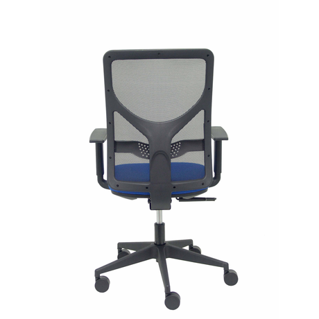 Silla de oficina Piqueras y Crespo Motilla Malla + Bali - Brazos - Ref. fabricante 21SBALI229B10 - Azul