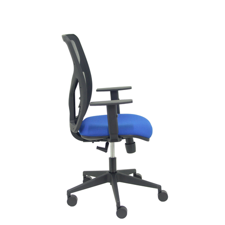 Silla de oficina Piqueras y Crespo Motilla Malla + Bali - Brazos - Ref. fabricante 21SBALI229B10 - Azul