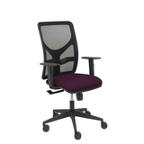 Silla de oficina Piqueras y Crespo Motilla Malla + Bali - Brazos - Ref. fabricante 21SBALI229B10 - Morado