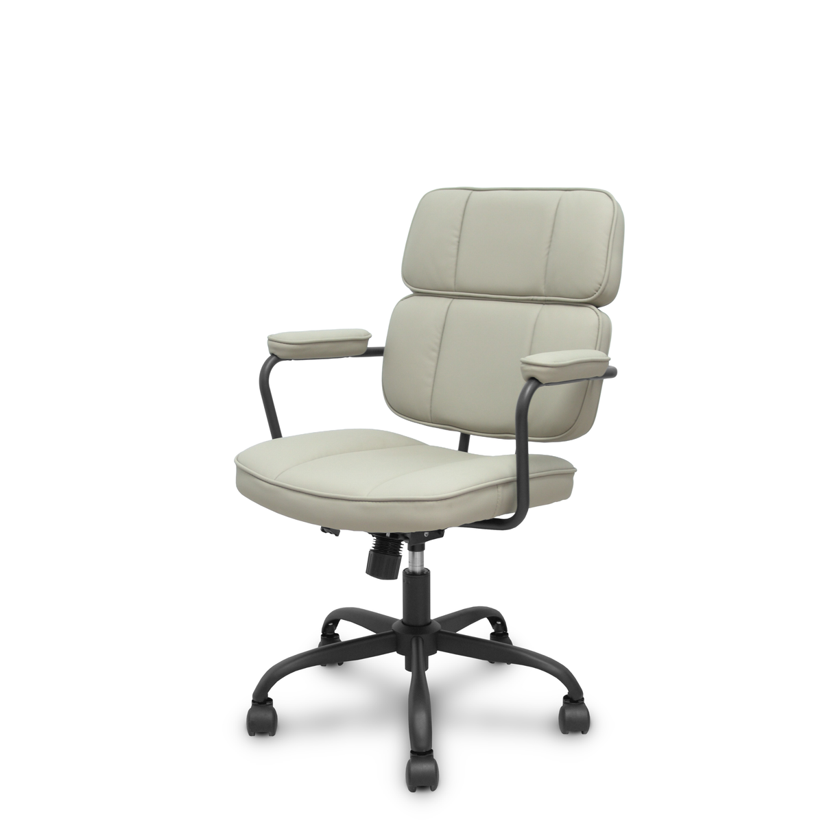 Silla de oficina Piqueras y Crespo Opti518 Similpiel - Basculante - Beige
