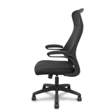 Silla de oficina Piqueras y Crespo Opti524 Malla + Tela - Negro