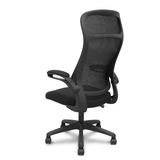 Silla de oficina Piqueras y Crespo Opti524 Malla + Tela - Negro