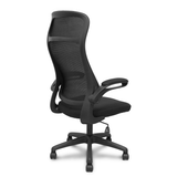 Silla de oficina Piqueras y Crespo Opti524 Malla + Tela - Negro