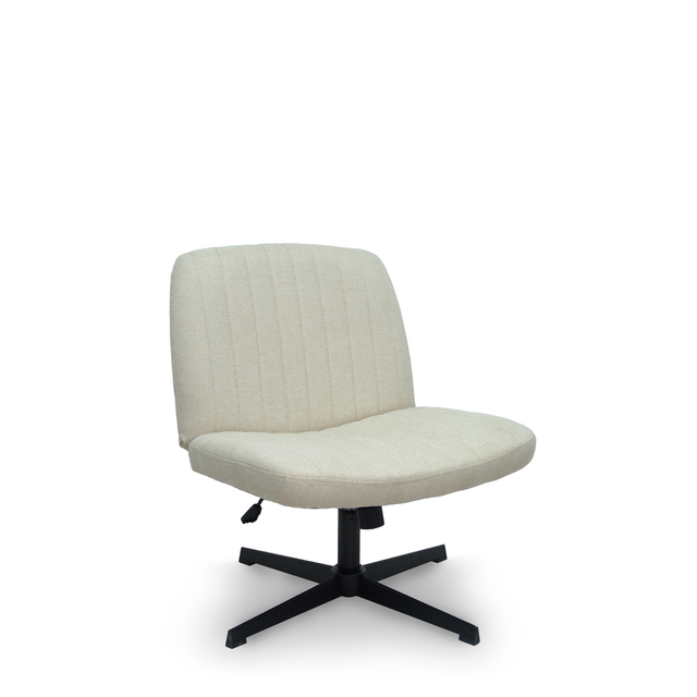 Silla de oficina Piqueras y Crespo Opti542 Tela - Basculante - Crema