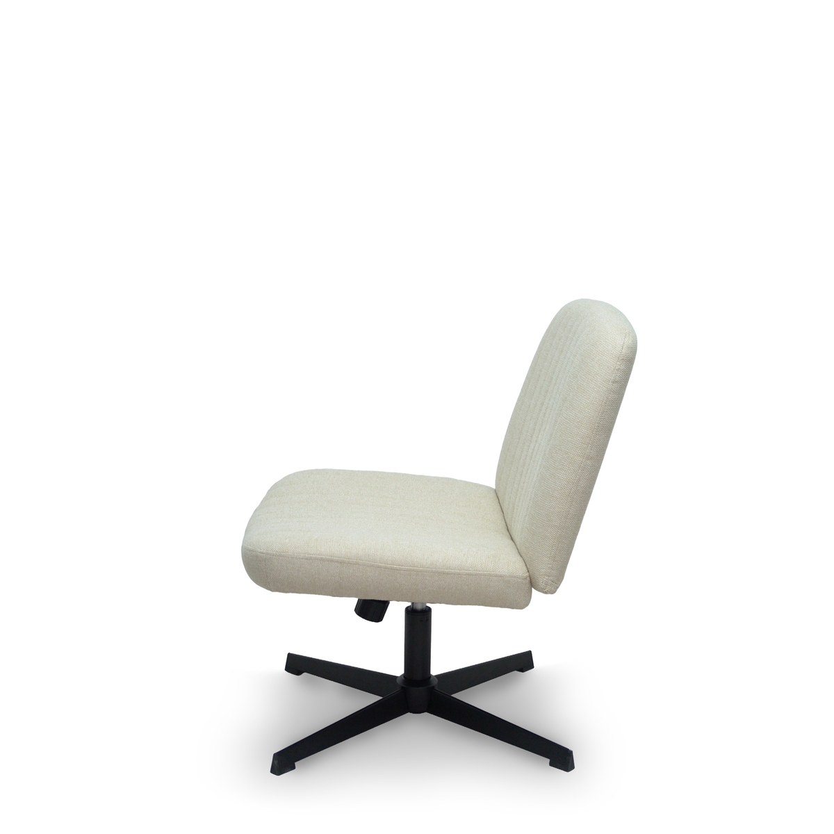Silla de oficina Piqueras y Crespo Opti542 Tela - Basculante - Crema