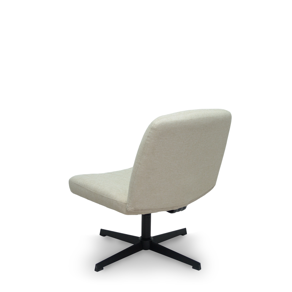 Silla de oficina Piqueras y Crespo Opti542 Tela - Basculante - Crema