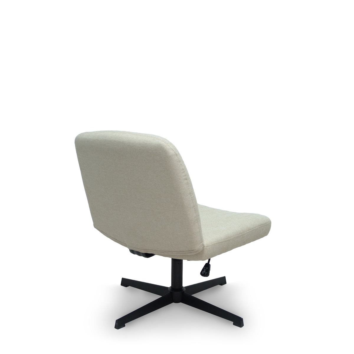 Silla de oficina Piqueras y Crespo Opti542 Tela - Basculante - Crema