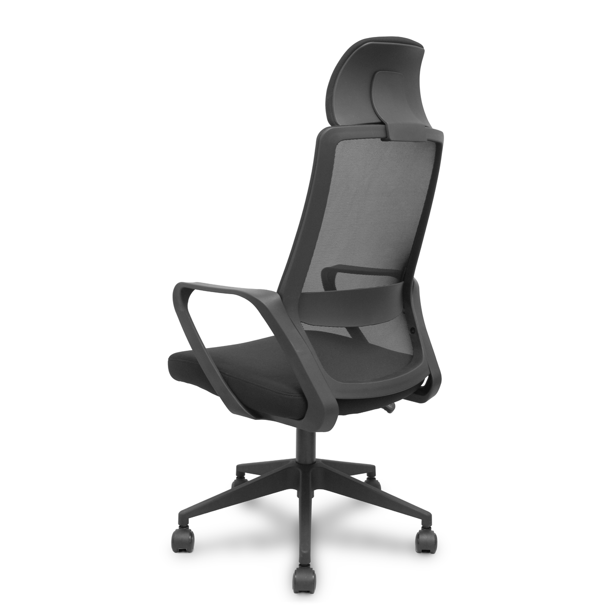 Silla de oficina Piqueras y Crespo Pro534 Malla + Tela - Ref. fabricante 534BNY10050PNRN - Negro