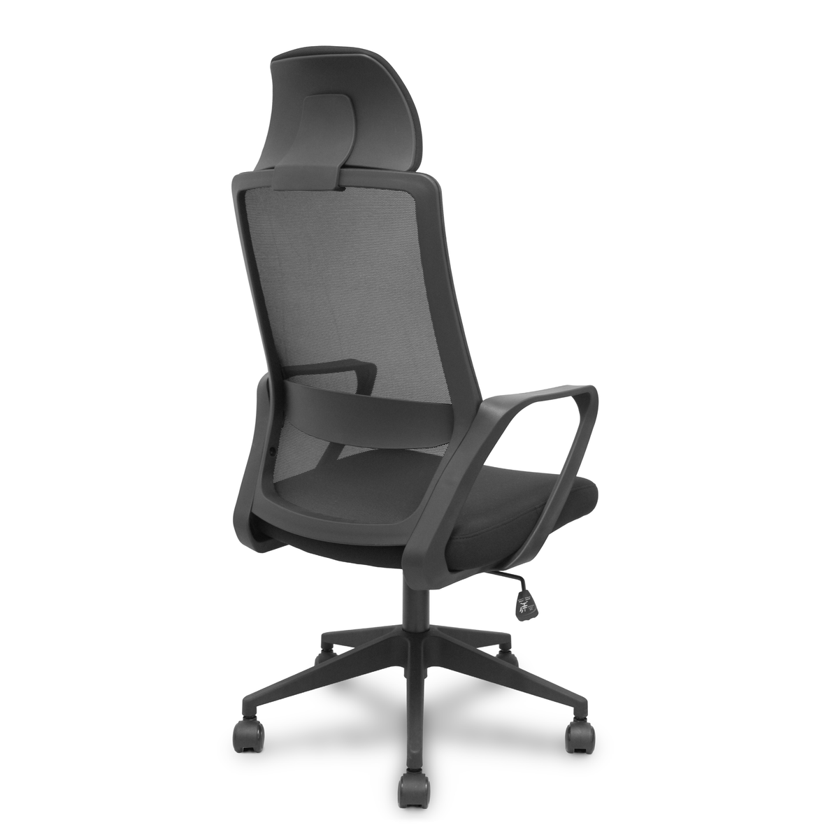 Silla de oficina Piqueras y Crespo Pro534 Malla + Tela - Ref. fabricante 534BNY10050PNRN - Negro