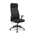 Silla de oficina Piqueras y Crespo Pro536 Tela + Malla - Basculante · Brazos fijos - Sin color declarado