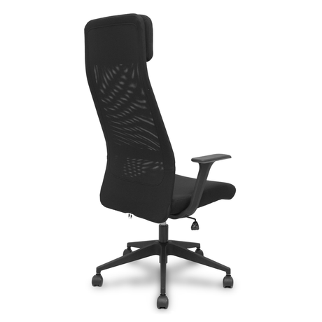 Silla de oficina Piqueras y Crespo Pro536 Tela + Malla - Basculante · Brazos fijos - Sin color declarado