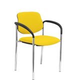 Silla de oficina Piqueras y Crespo Styl Bali - Brazos fijos · - Ref. fabricante 27CRBALI100CB - Amarillo